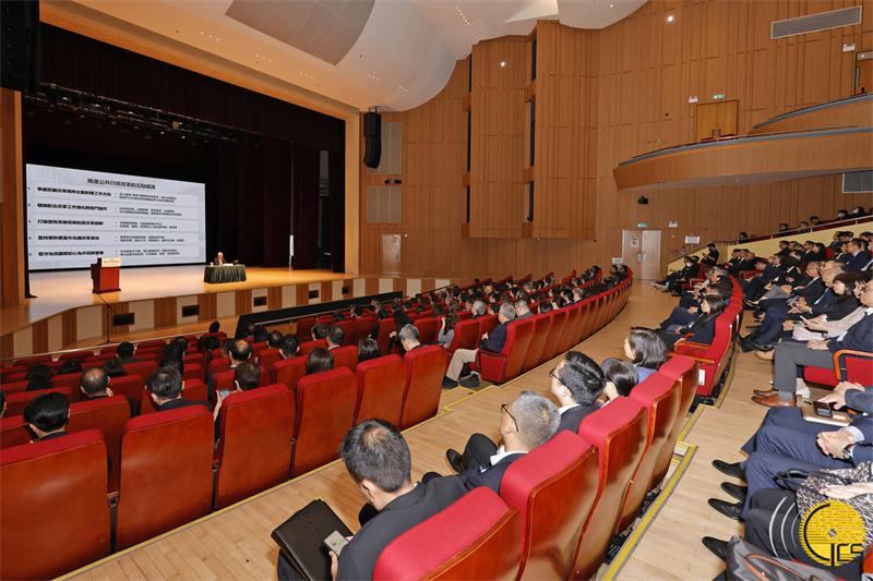 澳门特区政府举办2026年全国两会精神传达会